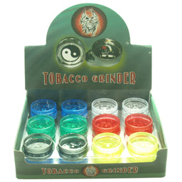 24CT 30mm 2pc Acrylic Grinder With Magnet