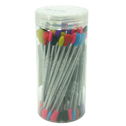 50CT JAR 120mm Metal Dabber With Silicone Tip