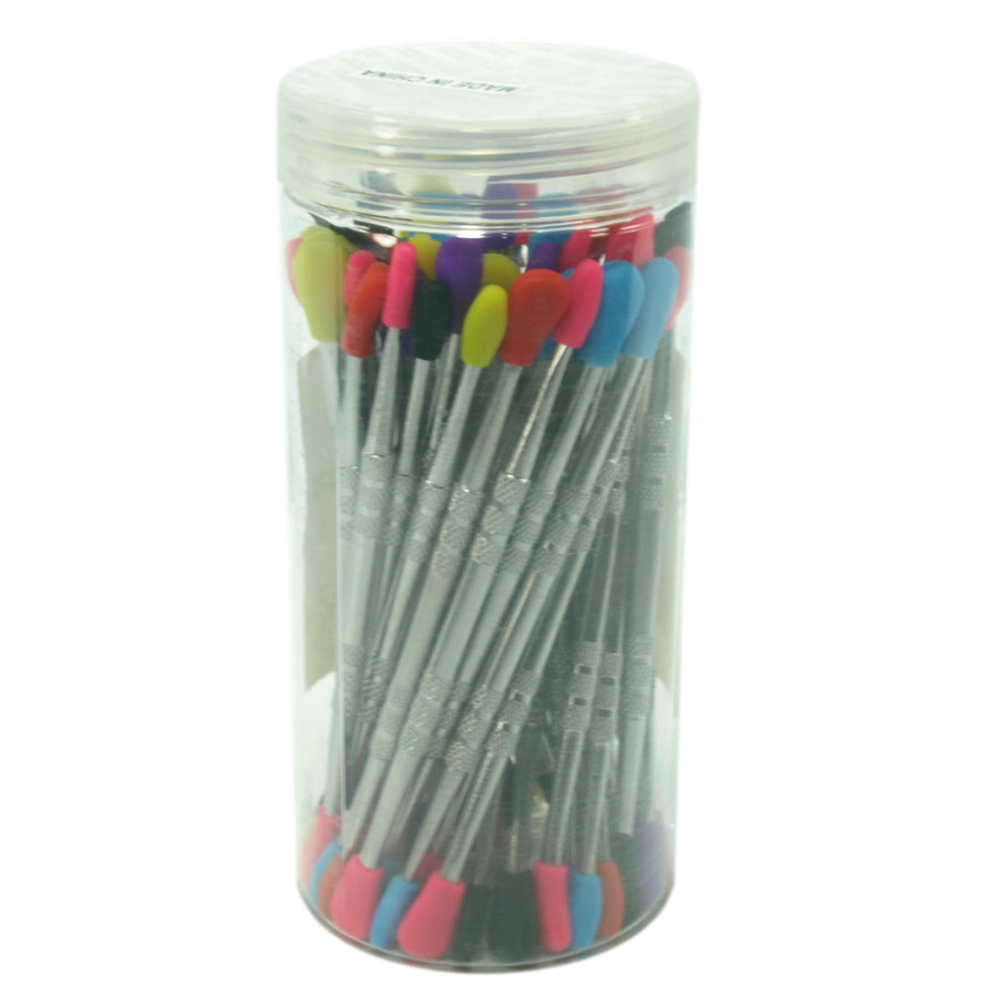 50CT JAR 120mm Metal Dabber With Silicone Tip