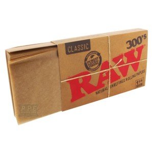 20CT RAW Classic Rolling Papers 300pk 1¼" Size