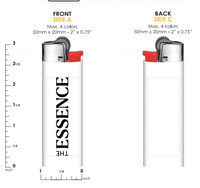 50CT Verano Bic Maxi | White Base With Black "The Essence"