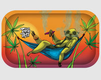 Toke Tray 7" x 11" Metal Rolling Tray | Assorted Designs