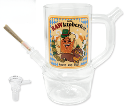 RAWktoberfest Glass Stein Bong