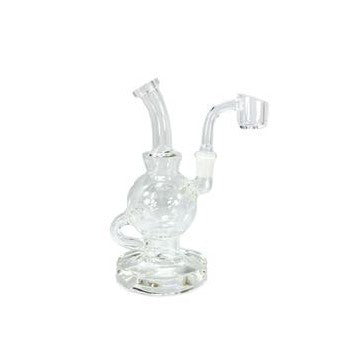 5" Globe Recycler Mini Rig