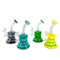 7" Drippin' Tie Dye Water Pipe