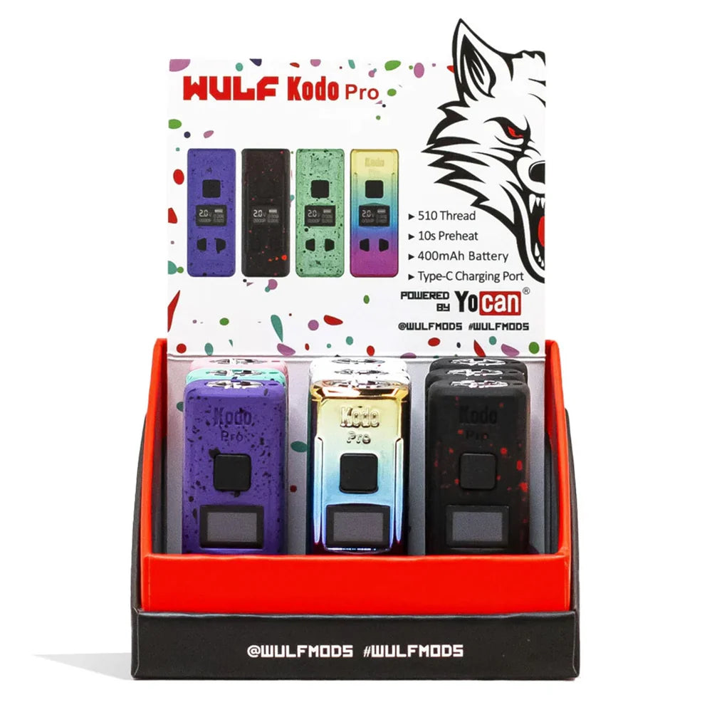 9CT Wulf Mods Yocan Kodo Pro 510 Battery