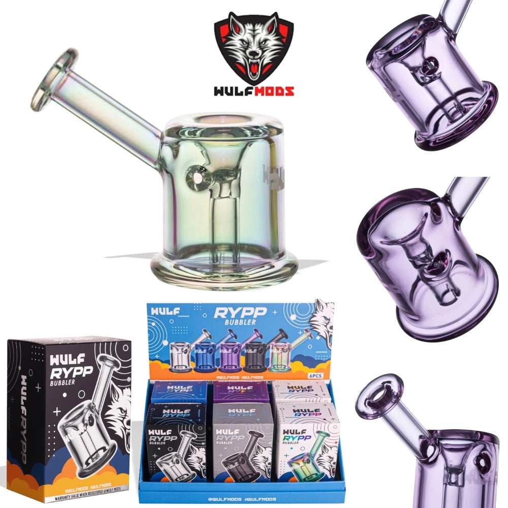 6CT Wulf Rypp Glass Bubbler