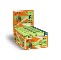 Zig Zag Organic Hemp Pre Rolled Cones 1¼" Size