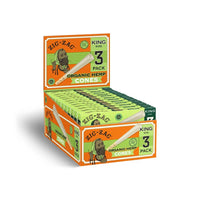 Zig Zag Organic Hemp Pre Rolled Cones King Size