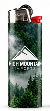 Custom Bic Maxi Lighter | Full Color Wrap Drop Ship | 300ct Case