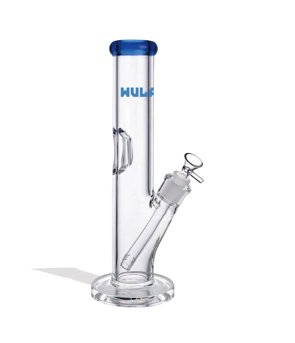 Wulf 12" Glass Straight Tube Water Pipe 7mm Thick