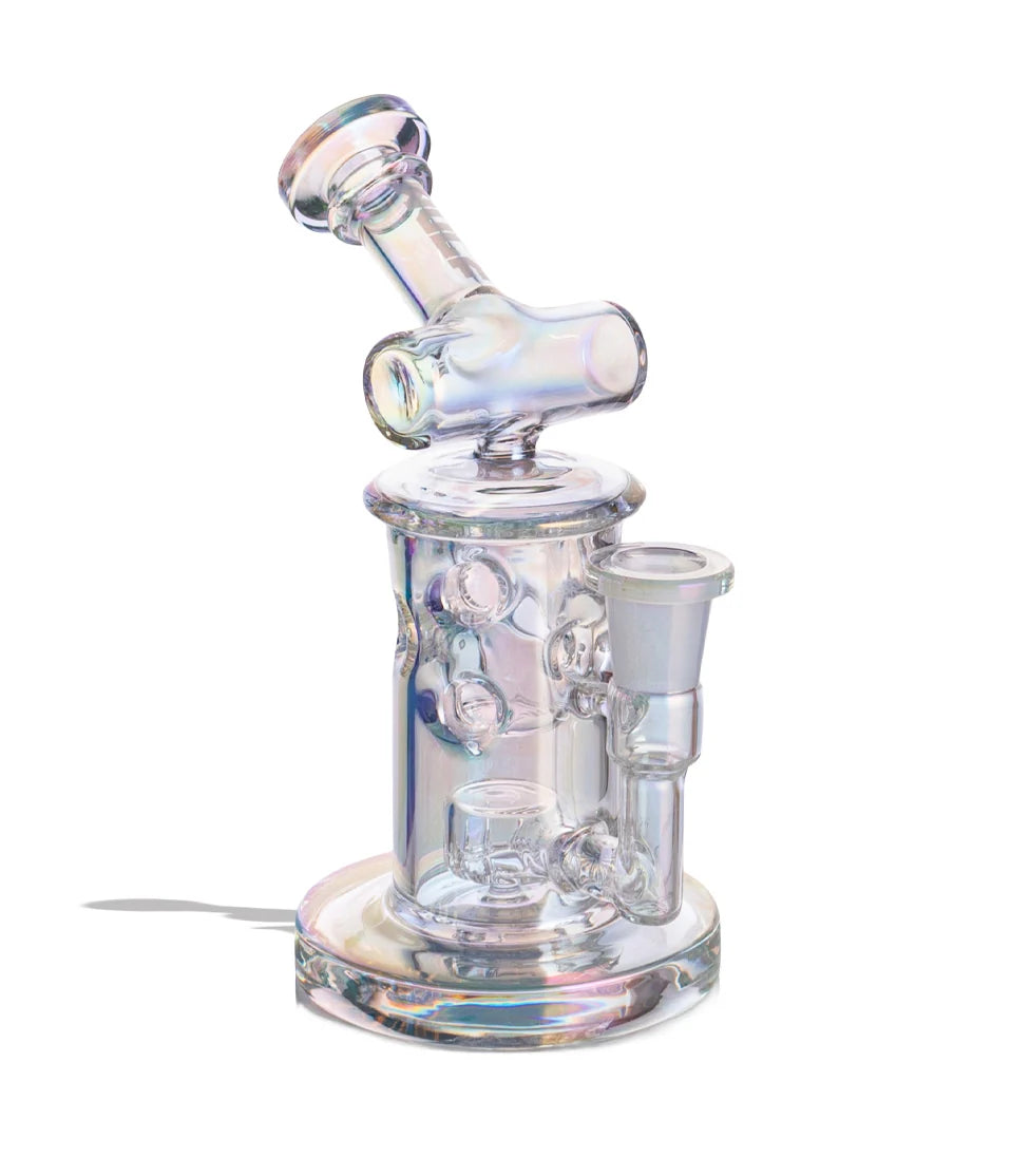 Wulf Tyde Glass Dab Rig With Banger Cap & Pearls